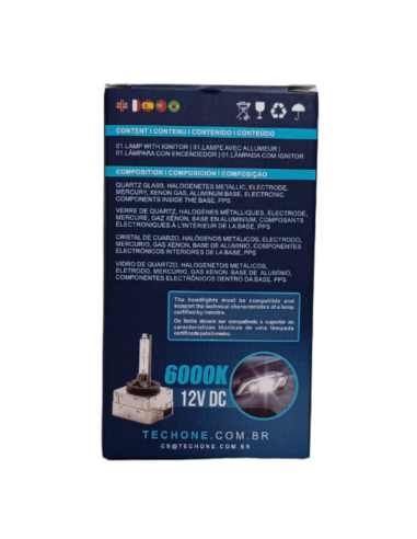 XENON BULB 12V D3S 6000K