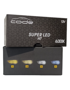 KIT LÂMPADA AUTO LED H7 2