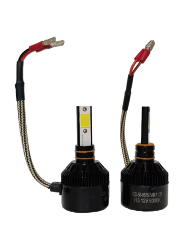KIT LED AUTO LAMP 12V H3 6000K