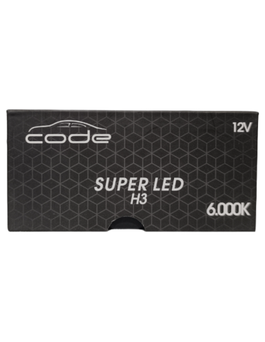 KIT LED AUTO LAMP 12V H3 6000K