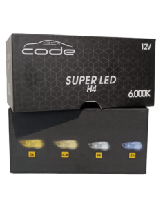 KIT LÂMPADA AUTO LED H4 2