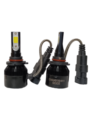 KIT LÂMPADA AUTO LED 12V 9005 6000K