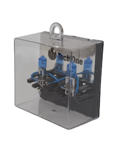 KIT HALOGEN LAMP SUPER WHITE H3 55W