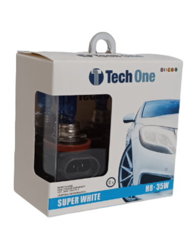 KIT HALOGEN LAMP SUPER WHITE H8 35W