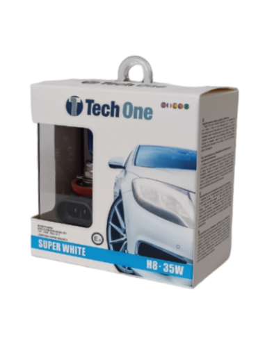 KIT HALOGEN LAMP SUPER WHITE H8 35W