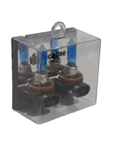 KIT LÂMPADA HALOGÉNEA SUPER BRANCA H9...