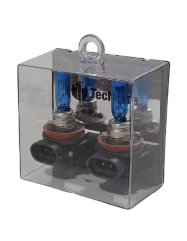 KIT LÂMPADA HALOGÉNEA SUPER BRANCA H9...