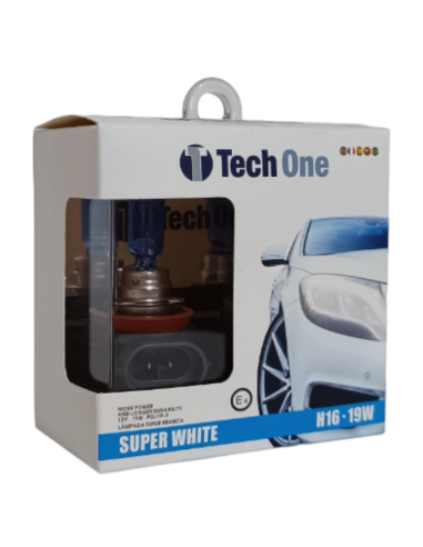 KIT HALOGEN LAMP SUPER WHITE H16 19W