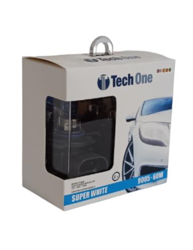 KIT HALOGEN LAMP SUPER WHITE 9005 55W