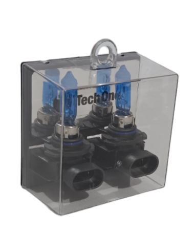 KIT HALOGEN LAMP SUPER WHITE 9005 55W