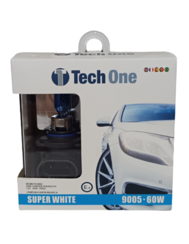 KIT HALOGEN LAMP SUPER WHITE 9005 55W