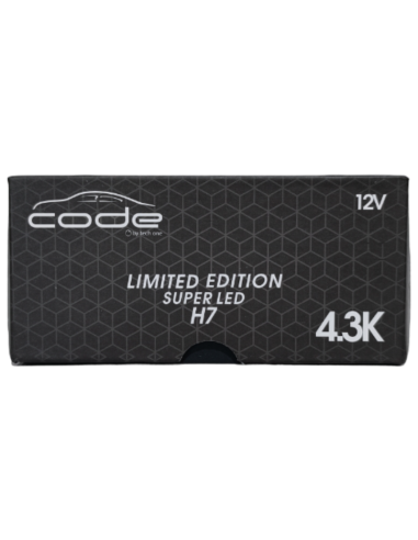 KIT LAMPADA AUTOMÓVEL LED 12V H7 4300K