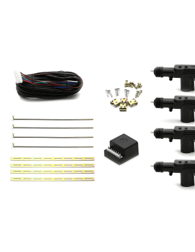 KIT DE SERRURES ELECTRIQUES 4 PORTES...