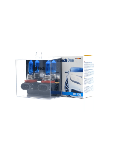 KIT HALOGEN LAMP SUPER WHITE H11 55W