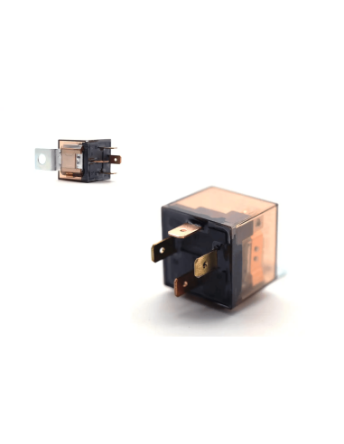 RELAY WITH BRACKET 12V 30A - 4PTS