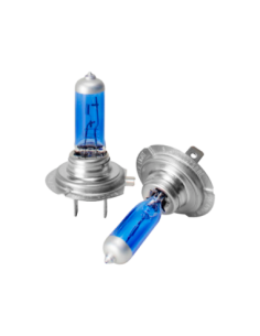 KIT LÂMPADA HALOGÉNEA SUPER BRANCA H7 55W 8500K