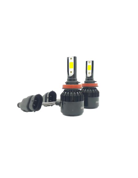 KIT LÂMPADA AUTO LED MULTI SOCKET H8 H9 H11