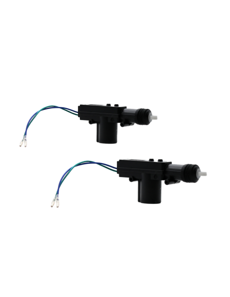 KIT DE TRAVAS ELETRICAS 4 PORTAS E 2 MASTERS C/ PONTA FIXA