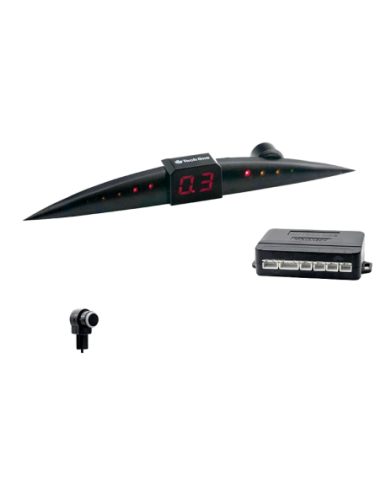 SENSOR DE ESTACIONAMENTO OEM C/ ACABAMENTO ORIGINAL PRETO BRILHO