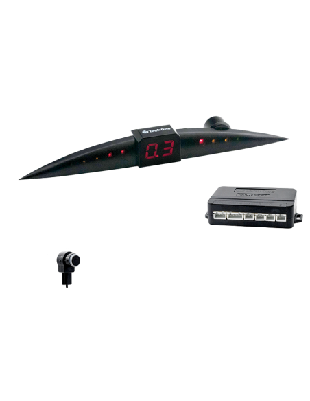 SENSOR DE ESTACIONAMENTO OEM C/ ACABAMENTO ORIGINAL PRETO BRILHO