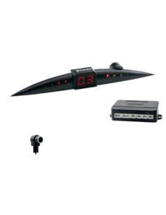 SENSOR DE ESTACIONAMENTO OEM C/ ACABAMENTO ORIGINAL PRETO FOSCO