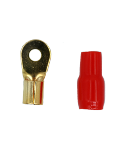 TERMINAL OLHAL 4 AWG VERMELHO - 6mm TERMINAL OLHAL 4 AWG VERMELHO - 6mm