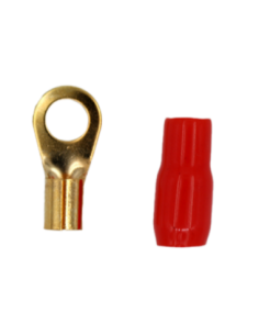 TERMINAL OLHAL 6 AWG VERMELHO - 8mm