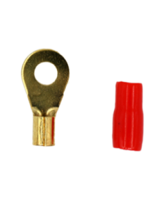 TERMINAL OLHAL 8 AWG VERMELHO - 6mm