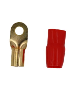 TERMINAL OLHAL 0 AWG VERMELHO - 8mm