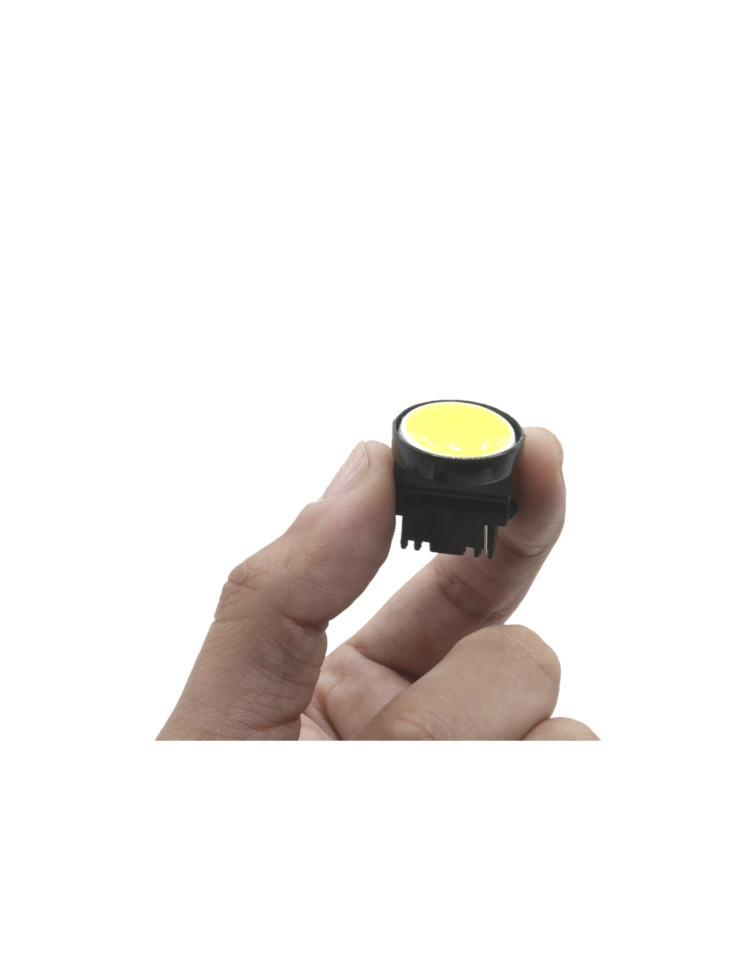 KIT LÂMPADA LED 12V 12 LEDS COB 3156 1 PÓLO