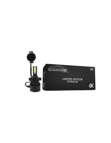 KIT LAMPADA LED 12V 6000K H16 CODE